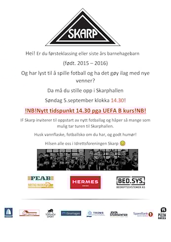 Rekrutteringsdag - 5.september 2021 - kl.14.30